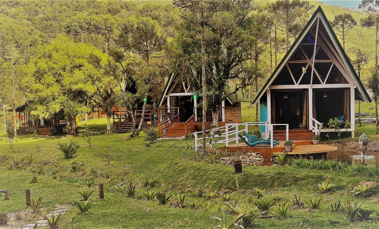 Pousada Jardim do Buda Suítes e Chalés Urubici Esterno foto