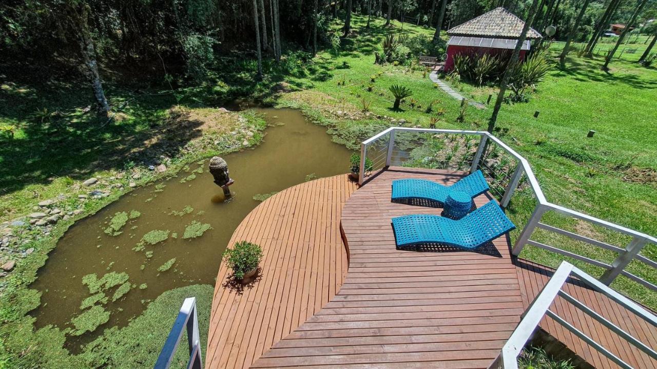 Pousada Jardim do Buda Suítes e Chalés Urubici Esterno foto